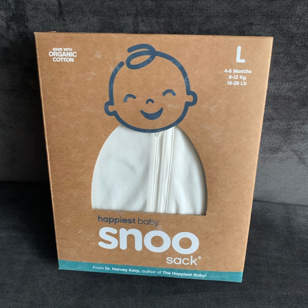 New Snoo sleep sack - size L - white
